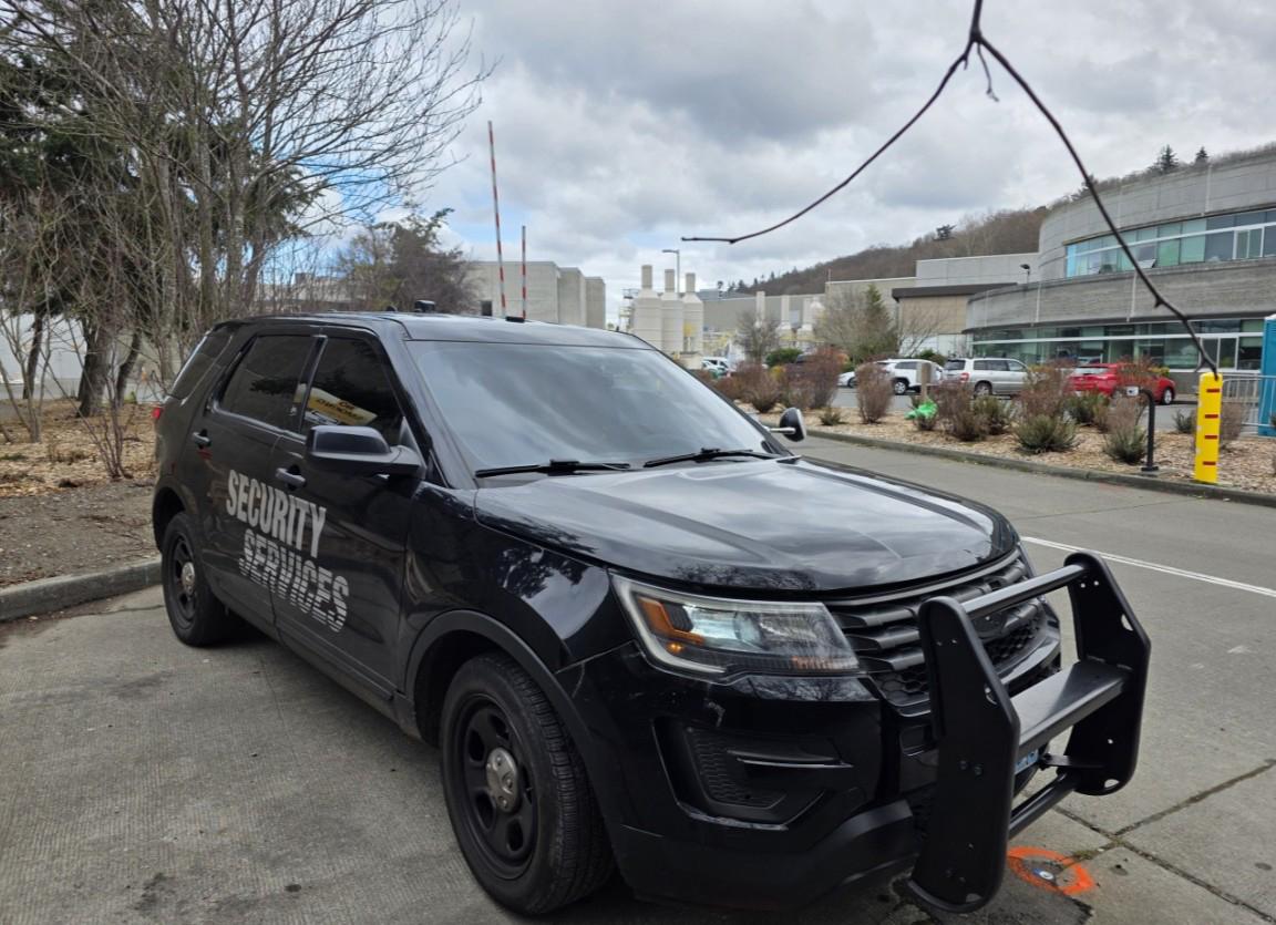 black security services northwest patrol vehicle