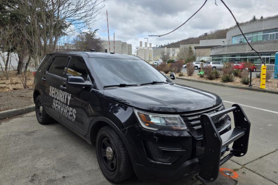black security services northwest patrol vehicle