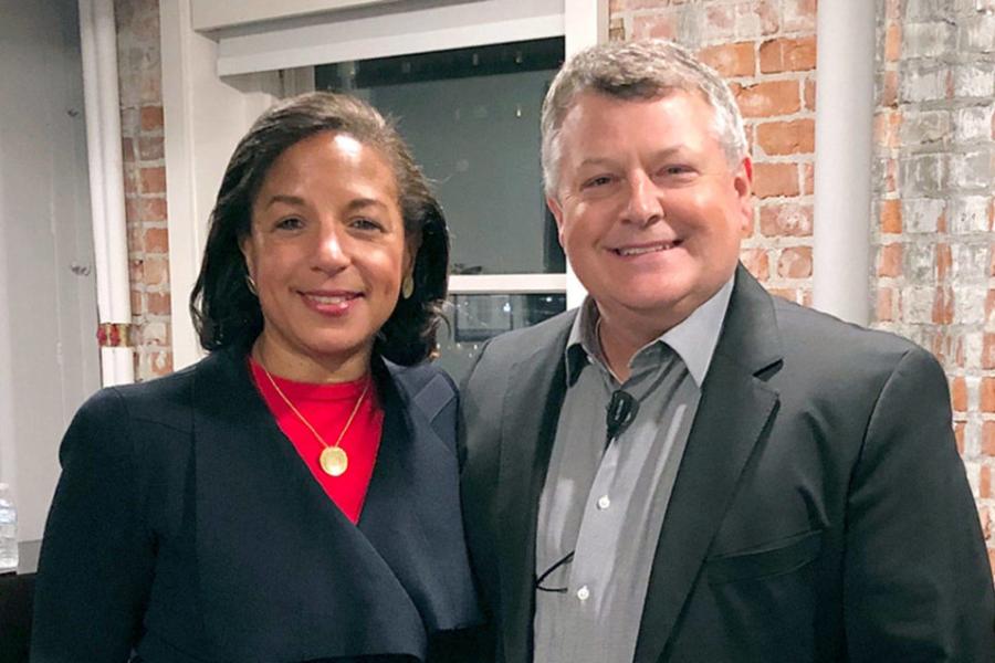 joe d'amico and susan rice